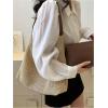 imageVerdusa Womens Straw Hobo Shoulder Bags Woven Tote Handbag Summer Crochet PurseCoffee Brown