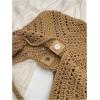 imageVerdusa Womens Straw Hobo Shoulder Bags Woven Tote Handbag Summer Crochet PurseDark Khaki