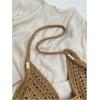 imageVerdusa Womens Straw Hobo Shoulder Bags Woven Tote Handbag Summer Crochet PurseDark Khaki