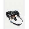 imageVerdusa Womens Y2k Purse Top Handle Shoulder Bag Buckle Punk Hobo Clutch Purses BagsBlack