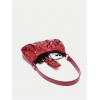 imageVerdusa Womens Y2k Purse Top Handle Shoulder Bag Buckle Punk Hobo Clutch Purses BagsBurgundy