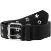 imageVerdusa Womens Double Grommet PU Leather Belt Punk Buckle Waist BeltsBlack