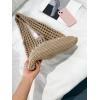 imageVerdusa Womens Hollow Out Knit Tote Handbags Crochet Shoulder BagKhaki