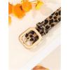 imageVerdusa Womens Leopard Belt Faux Leather Waist BeltsBrown