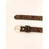 imageVerdusa Womens Leopard Belt Faux Leather Waist BeltsLeopard Round