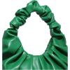 imageVerdusa Womens Pleated Handbags Ruched Top Handle Satchel Purse Denim Clutch BagsGreen