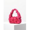 imageVerdusa Womens 3D Flower Clutch Handbags Rose Evening Purse Top Handle BagsHot Pink