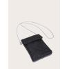 imageVerdusa Womens Crossbody Bag Glitter Rhinestone Evening Bag Purse Sequin Wedding HandbagBlack