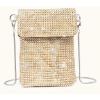 imageVerdusa Womens Crossbody Bag Glitter Rhinestone Evening Bag Purse Sequin Wedding HandbagGold
