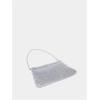 imageVerdusa Womens Rhinestone Clutch Purses Wedding Shiny Evening Bags Glitter Shoulder Bag Party Prom Hobo HandbagLight Silver