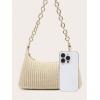 imageVerdusa Womens Straw Woven Shoulder Bag Tote Handbag Summer Beach PurseApricot