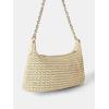 imageVerdusa Womens Straw Woven Shoulder Bag Tote Handbag Summer Beach PurseBeige