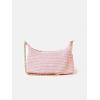 imageVerdusa Womens Straw Woven Shoulder Bag Tote Handbag Summer Beach PursePink