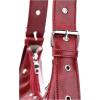 imageVerdusa Womens Studded PU Leather Clutch Shoulder Tote Handbag Adjustable Strap Boho BagsBurgundy