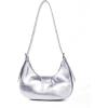 imageVerdusa Womens Studded PU Leather Clutch Shoulder Tote Handbag Adjustable Strap Boho BagsSilver a