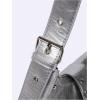 imageVerdusa Womens Studded PU Leather Clutch Shoulder Tote Handbag Adjustable Strap Boho BagsSolid Silver