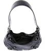 imageVerdusa Womens Studded PU Leather Clutch Shoulder Tote Handbag Adjustable Strap Boho BagsTexture Black