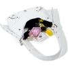 imageVerdusa Womens Studded PU Leather Clutch Shoulder Tote Handbag Adjustable Strap Boho BagsWhite