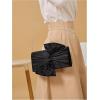 imageVerdusa Womens Twist Satin Clutch Evening Handbags Crossbody Bag Party PursesBlack