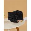 imageVerdusa Womens Twist Satin Clutch Evening Handbags Crossbody Bag Party PursesBlack