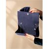 imageVerdusa Womens Twist Satin Clutch Evening Handbags Crossbody Bag Party PursesBlue