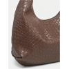 imageVerdusa Womens Woven Leather Hobo Shoulder Bags Top Handle Braided Underarm PurseBrown