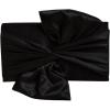 imageVerdusa Womens Twist Satin Clutch Evening Handbags Crossbody Bag Party PursesBlack