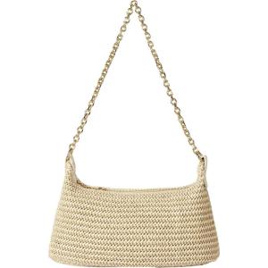 imageVerdusa Womens Straw Woven Shoulder Bag Tote Handbag Summer Beach PurseBeige