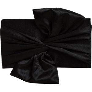 imageVerdusa Womens Twist Satin Clutch Evening Handbags Crossbody Bag Party PursesBlack