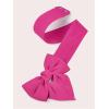 imageVerdusa Womens Bow Knot Wide Elastic Waist Belt Stretchy WaistbandHot Pink