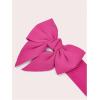 imageVerdusa Womens Bow Knot Wide Elastic Waist Belt Stretchy WaistbandHot Pink