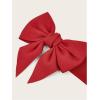 imageVerdusa Womens Bow Knot Wide Elastic Waist Belt Stretchy WaistbandRed