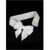 imageVerdusa Womens Bow Knot Wide Elastic Waist Belt Stretchy WaistbandWhite