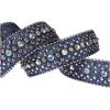 imageVerdusa Womens Cow Print Western Leather Belt Fashion Waist BeltsBlue