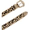 imageVerdusa Womens Cow Print Western Leather Belt Fashion Waist BeltsMulticolorb