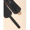 imageVerdusa Womens Leather Wide Belts Buckle Waist Belt WaistbandsBlack