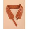 imageVerdusa Womens Leather Wide Belts Buckle Waist Belt WaistbandsBrown