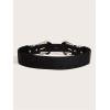 imageVerdusa Womens Vintage Western Leather Belt Double Buckle Cowgirl Waist BeltsSliver Black