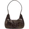imageVerdusa Womens Vintage PU Leather Shoulder Bag Zipper Underarm BagsBrown