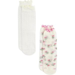 imageVerdusa Womens 2 Pairs Ruffle Socks  Sheer Mesh Thin Transparent Ankle SocksBeige and Pink