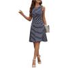imageVerdusa Womens Casual Dresses 2025 Sleeveless Striped Mini Dress High Waisted A Line DressesDark Blue