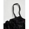 imageVerdusa Womens Floral Print Mesh Tie Front Square Neck Bodycon Cami DressPink Black