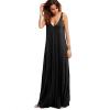 imageVerdusa Womens Casual Sleeveless Deep V Neck Summer Beach Maxi Long DressBlack