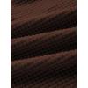 imageVerdusa Womens Casual Sleeveless Tie Backless Cut Out V Neck Bodycon Halter Mini Beach Boho DressCoffee Brown