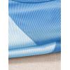 imageVerdusa Womens Color Block Drawstring Ruched Ribbed Mini Tank Bodycon DressBlue