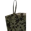 imageVerdusa Womens Floral Print Mesh Lettuce Trim Sleeveless Bodycon Long Cami DressGreen Floral