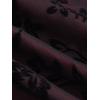 imageVerdusa Womens Floral Print Mesh Lettuce Trim Sleeveless Bodycon Long Cami DressRed