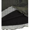 imageVerdusa Womens Lettuce Trim Floral Print Mesh Sleeveless A Line Short Cami DressDark Green