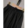 imageVerdusa Boys Casual Elastic Waist Cargo Shorts with Side PocketsBlack
