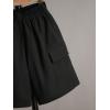 imageVerdusa Boys Casual Elastic Waist Cargo Shorts with Side PocketsBlack